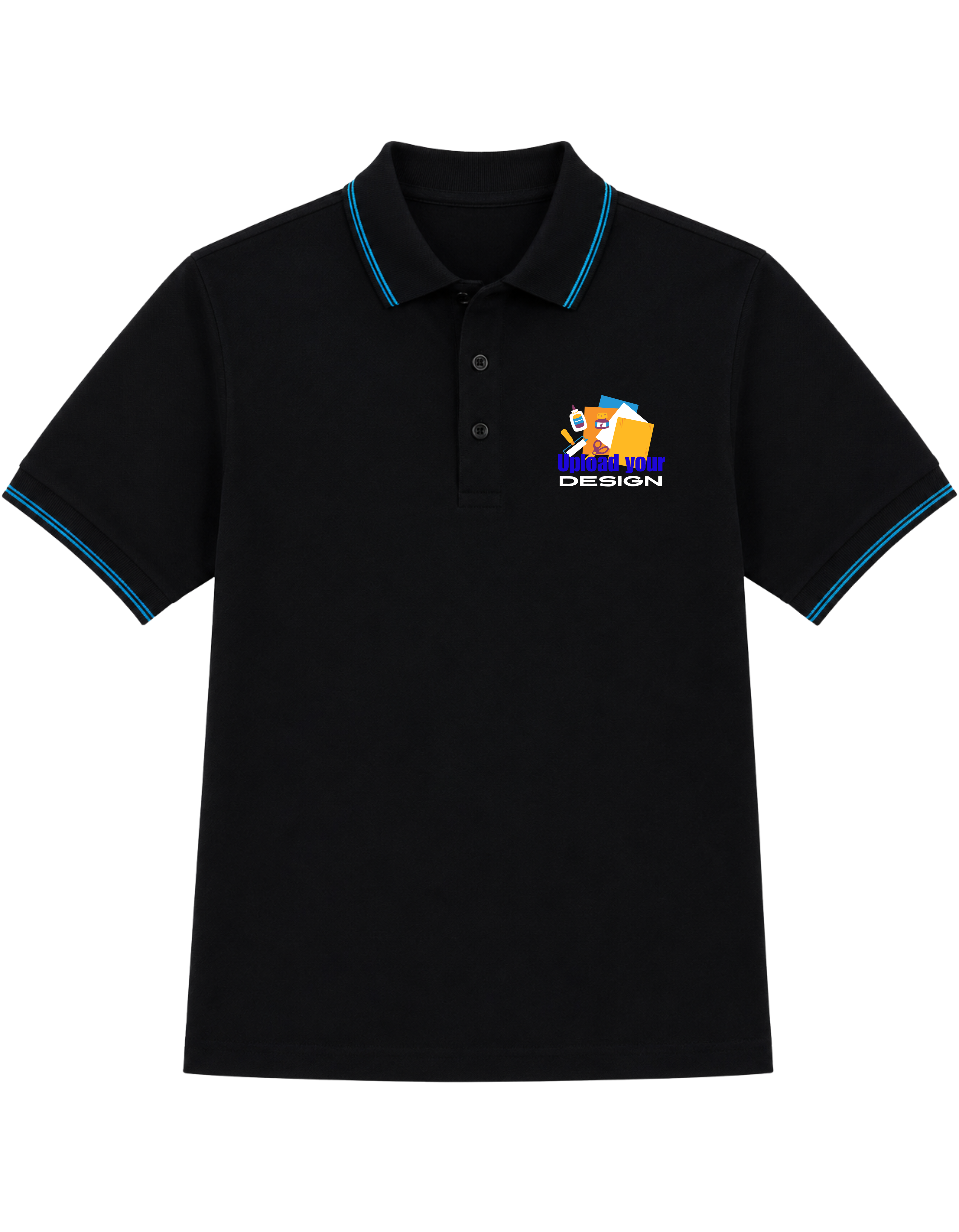 JigriStitch Premium Lycra Polo T-Shirt for Men | 230-240 GSM Rich Cotton Feel Fabric