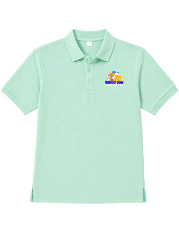 JigriStitch Premium Lycra Polo T-Shirt for Men | 180 GSM Stretch Fabric Sea Green