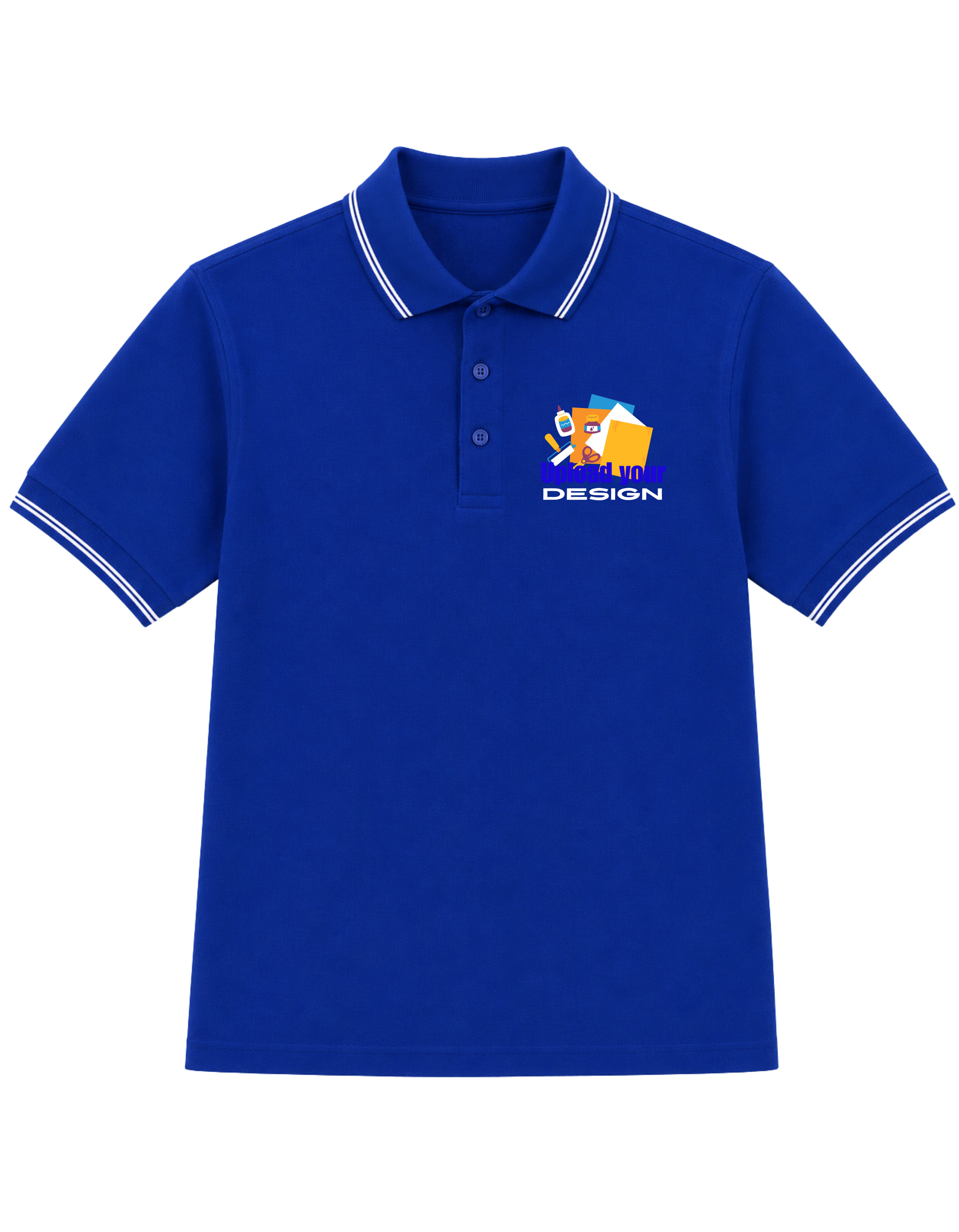 JigriStitch Premium Lycra Polo T-Shirt for Men | 230-240 GSM Rich Cotton Feel Fabric