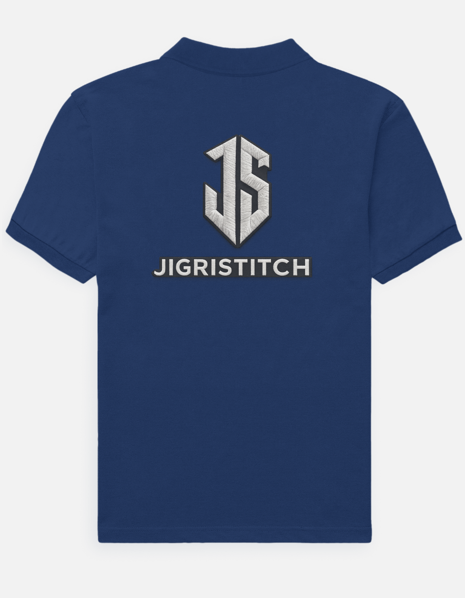 Royal Blue Custom Polo T-Shirt for Men | Logo Embroidery & DTF Name Printing